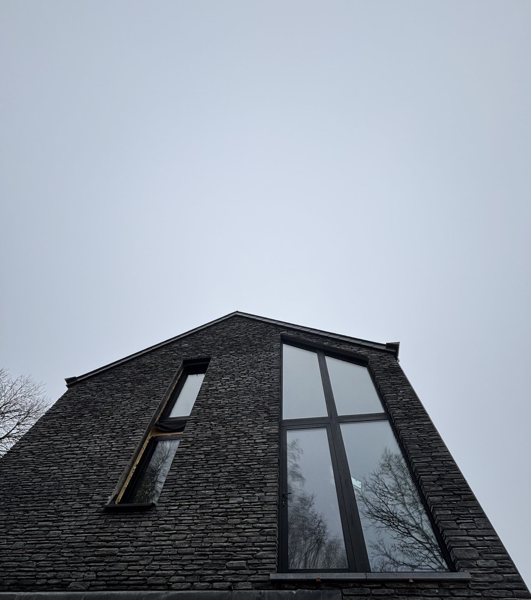 Parement de façade en schiste