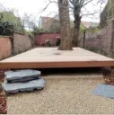 Blue-gray stepping stone - size: XXL +- 70 to 100 cm (1 pallet +- 5 pcs)