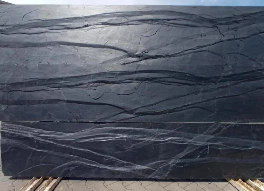 [WS-CLA200] Blue-gray schist slices